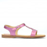 Sandalias de mujer 5011 rosa nácar