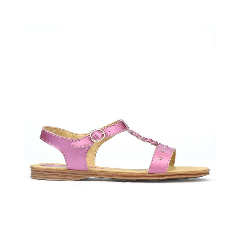 Sandalias de mujer 5011 rosa nácar