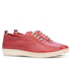 Mocasines de mujer 688 rojo