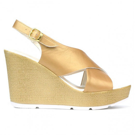 Sandalias de mujer 5025 dorado