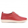 Mocasines de mujer 688 rojo