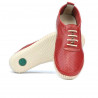 Mocasines de mujer 688 rojo