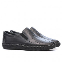 Mocasines mujer / adolescentes 689 negro