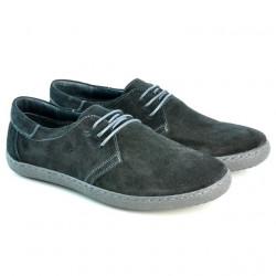 Zapatos casuales para hombre 774 negro velur 