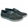 Zapatos casuales para hombre 774 negro velur 