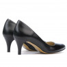 Zapatos elegantes de mujer 1242 negro