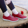 Mocasines de mujer 688 rojo lifestyle