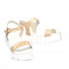 Sandalias mujer 5034 charol nude