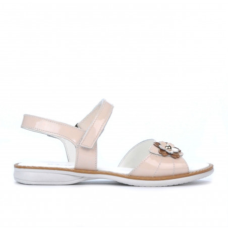 Sandalias para niños 524 charol nude
