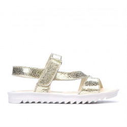 Sandalias para niños 525 dorado