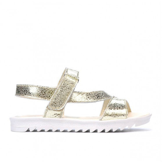 Sandalias para niños 525 dorado