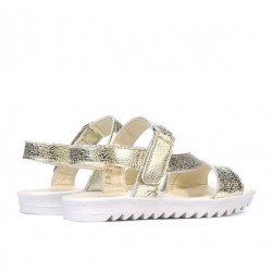 Sandalias para niños 525 dorado
