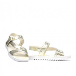 Sandalias para niños 525 dorado