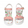 Sandalias de mujer 5034 charol rosa