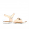 Sandalias para niños pequeños 55c charol nude