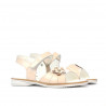 Sandalias para niños pequeños 55c charol nude