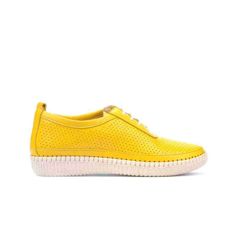 Mocasines de mujer 688 amarillo