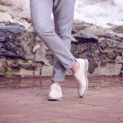 Zapatos casuales de hombre 873 beige