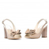 Sandalias de mujer 1256 antílope marfil