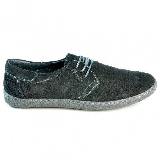 Zapatos casuales para hombre 774 negro velur 