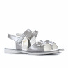 Sandalias niños 524 charol gris