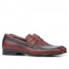 Zapatos casuales / elegantes para hombres 875 en burdeos