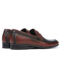Zapatos casuales / elegantes para hombres 875 en burdeos