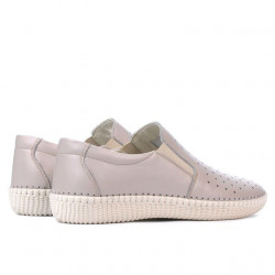 Mocasines mujer / adolescentes 689 beige