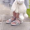 Sandalias niños 524 charol gris lifestyle