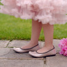 Zapatos para niños 100 polvo nacarado