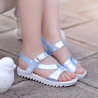 Sandalias para niños 525 azul plateado lifestyle
