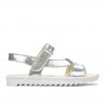 Sandalias para niños 525 plateado