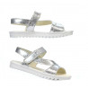 Sandalias para niños 525 plateado