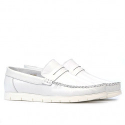 Mocasines de mujer 692 blanco