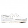 Mocasines de mujer 692 blanco