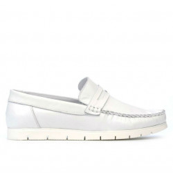 Mocasines de mujer 692 blanco