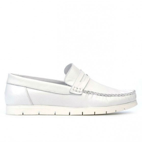 Mocasines de mujer 692 blanco