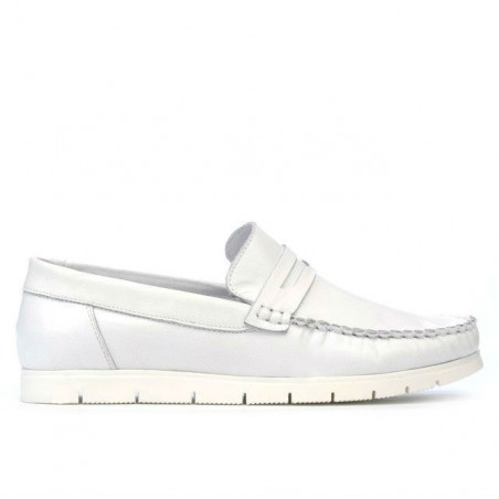 Mocasines de mujer 692 blanco