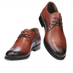 Zapatos elegantes para hombre 878 a coñac