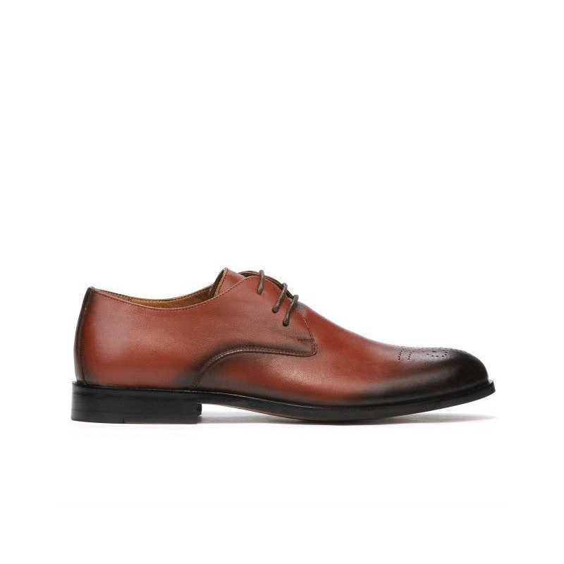 Zapatos elegantes para hombre 878 a coñac