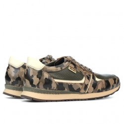 Zapatillas deportivas para hombre 833 café camuflaje