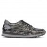 Zapatillas deportivas para hombre 833 gris camuflaje