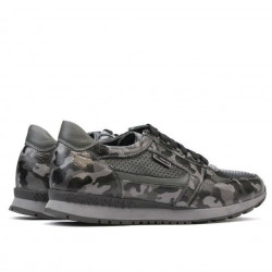 Zapatillas deportivas para hombre 833 gris camuflaje