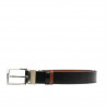 Cinturón hombre 08b bicolor biz negro+marrón