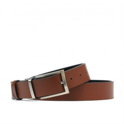 Cinturón hombre 08b bicolor biz negro+marrón