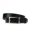 Cinturón hombre 08b bicolor biz negro+marrón