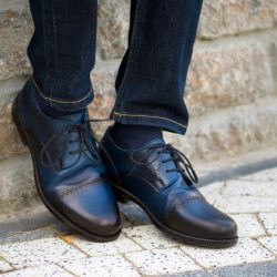 Zapatos elegantes adolescentes 396 a índigo