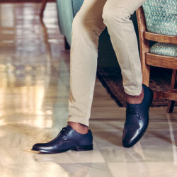 Zapatos elegantes hombres 878 a índigo