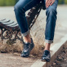 Zapatillas deportivas para hombre 833 gris camuflaje