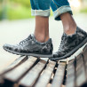 Zapatillas deportivas para hombre 833 gris camuflaje